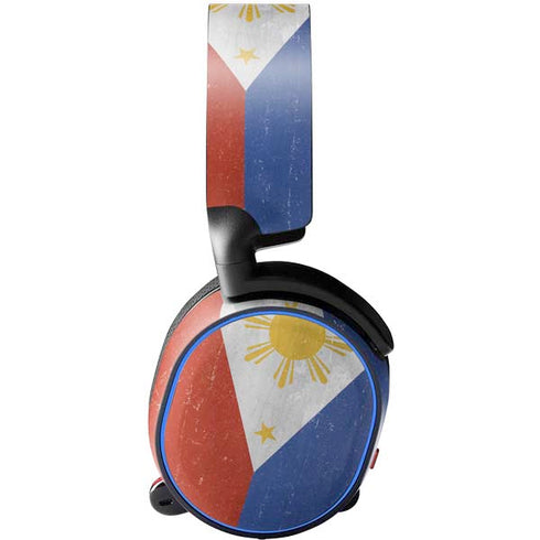 Philippines Flag Distressed SteelSeries Arctis 3 Skin